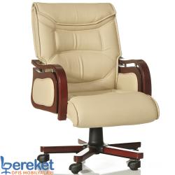 Boss Deri Çalışma Koltuğu